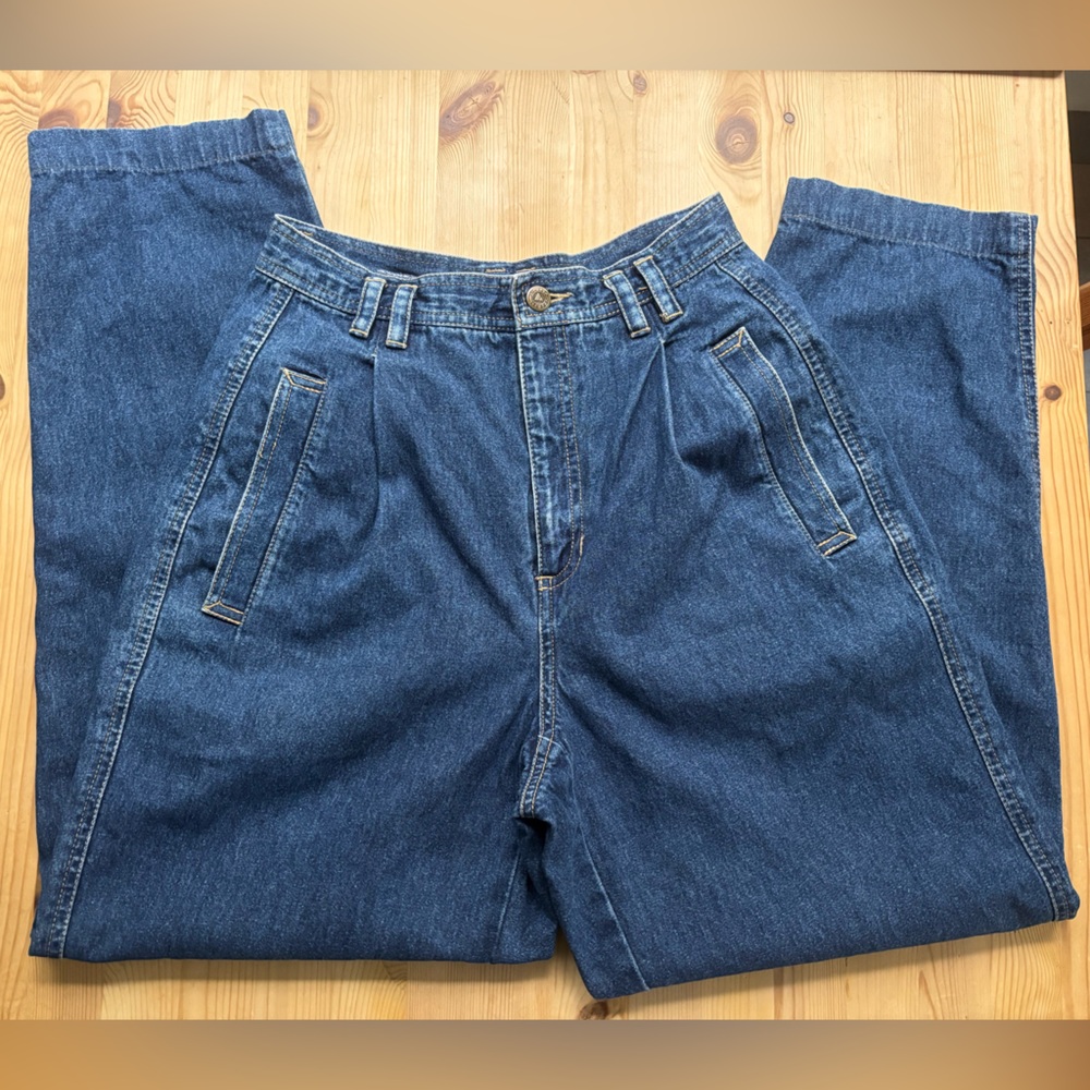 80’s vintage Lizwear denim trouser - Picture 3 of 6